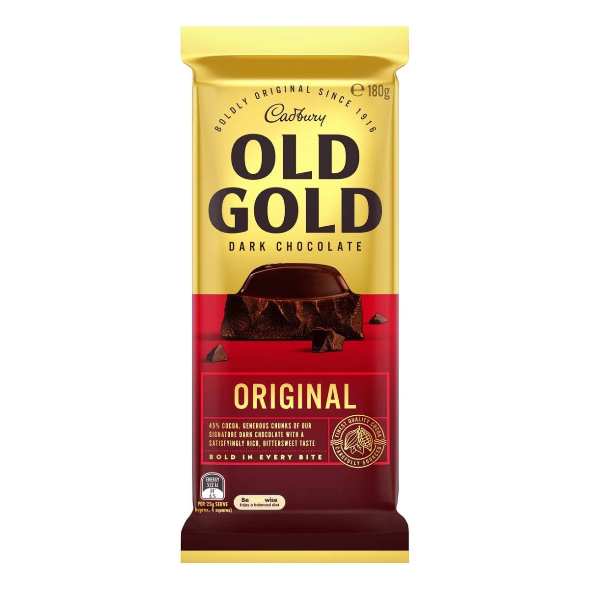 Cadbury Old Gold Dark Chocolate Original180g - Happy Hour