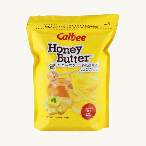 Calbee Honey Butter Potato Chips 340g - Happy Hour