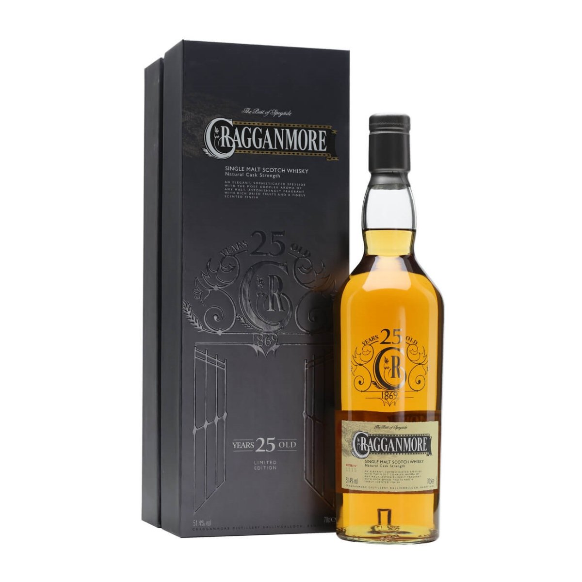 Cragganmore 25 Year Old Special Release Gb Whisky 700ml - Happy Hour