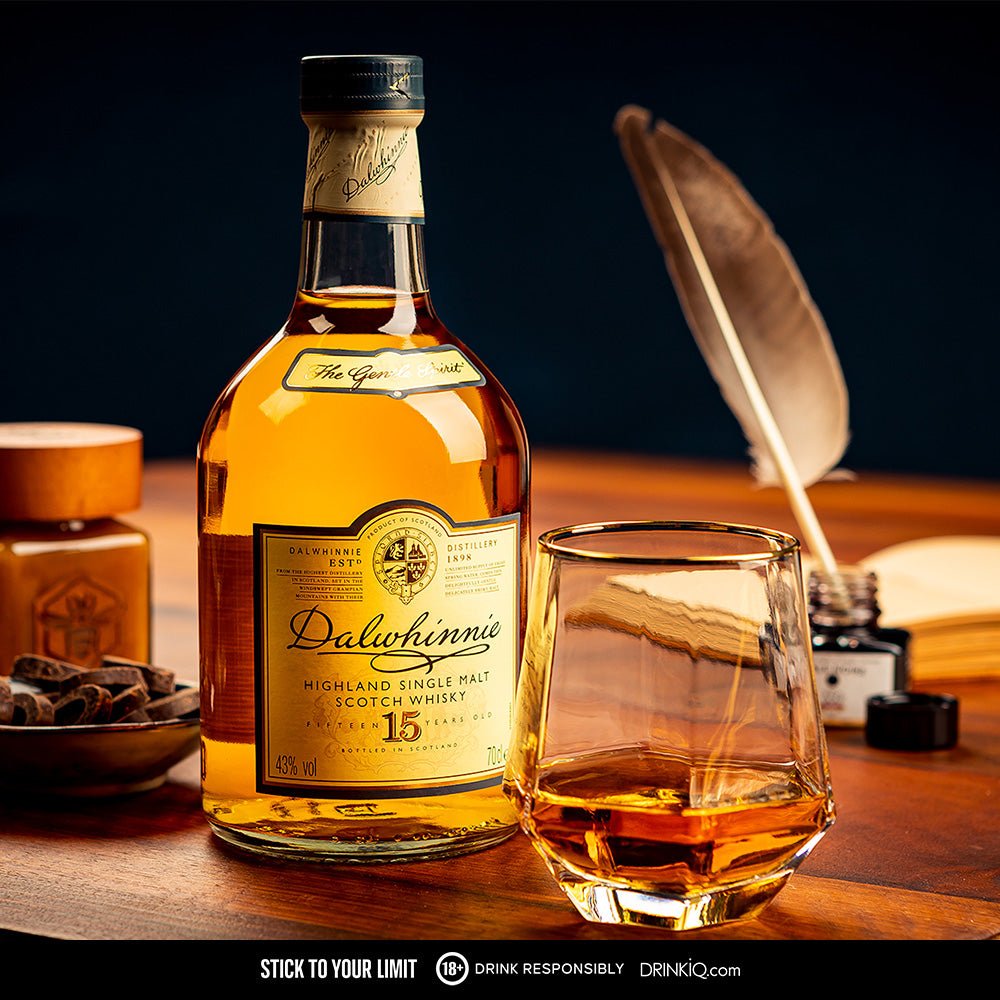 Dalwhinnie 15 years Highland Single Malt Scotch Whiskey 700ml Gifting Studio - Happy Hour