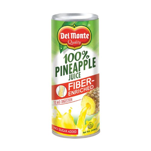 Del Monte Pineapple Fiber Enriched 240ml - Happy Hour