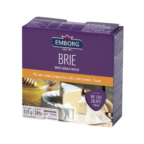 Emborg Brie Cheese 125g