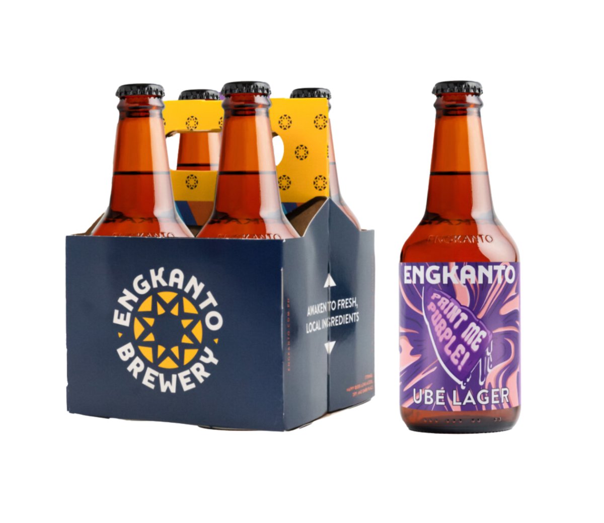Engkanto Ube Lager 330ml| Happyhour.ph| Unique Ube Flavor Lager – Happy ...