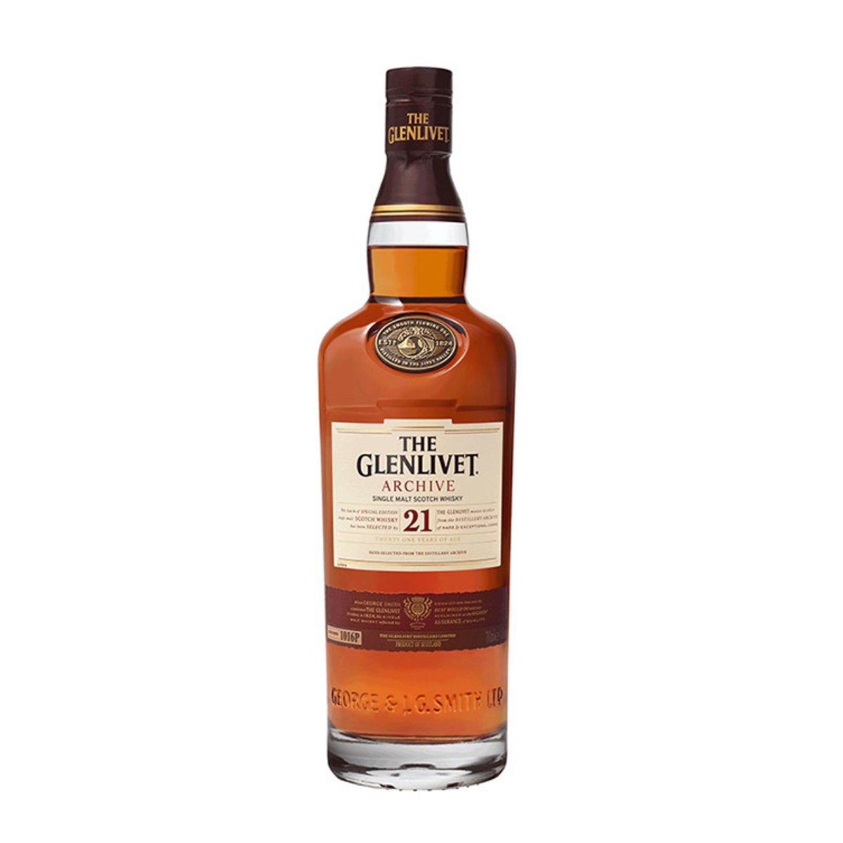 Glenlivet 21 Year Old Single Malt Whisky 700ml