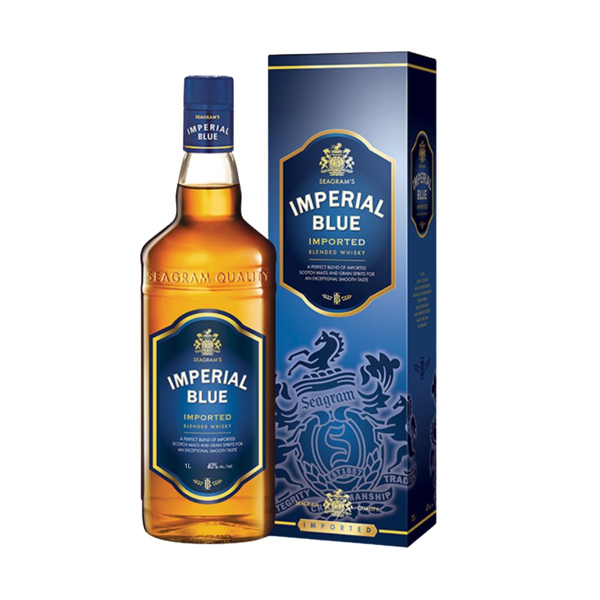 Imperial Blue Imported Whiskey