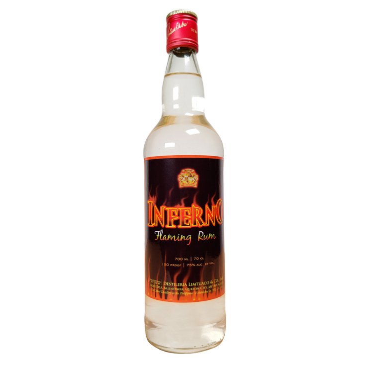 Inferno Flaming Rum 750ml