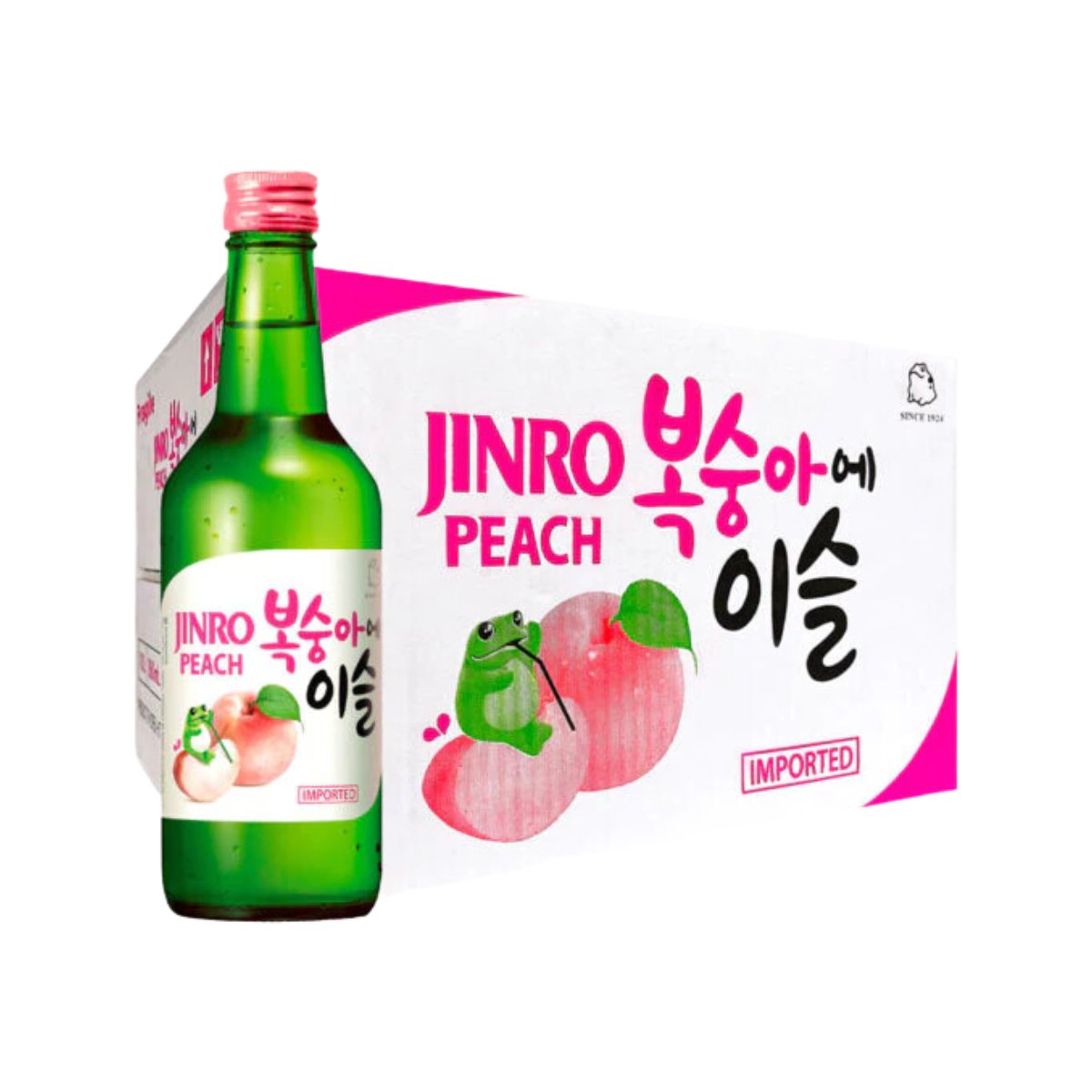 Jinro Chamisul Peach Soju 360ml