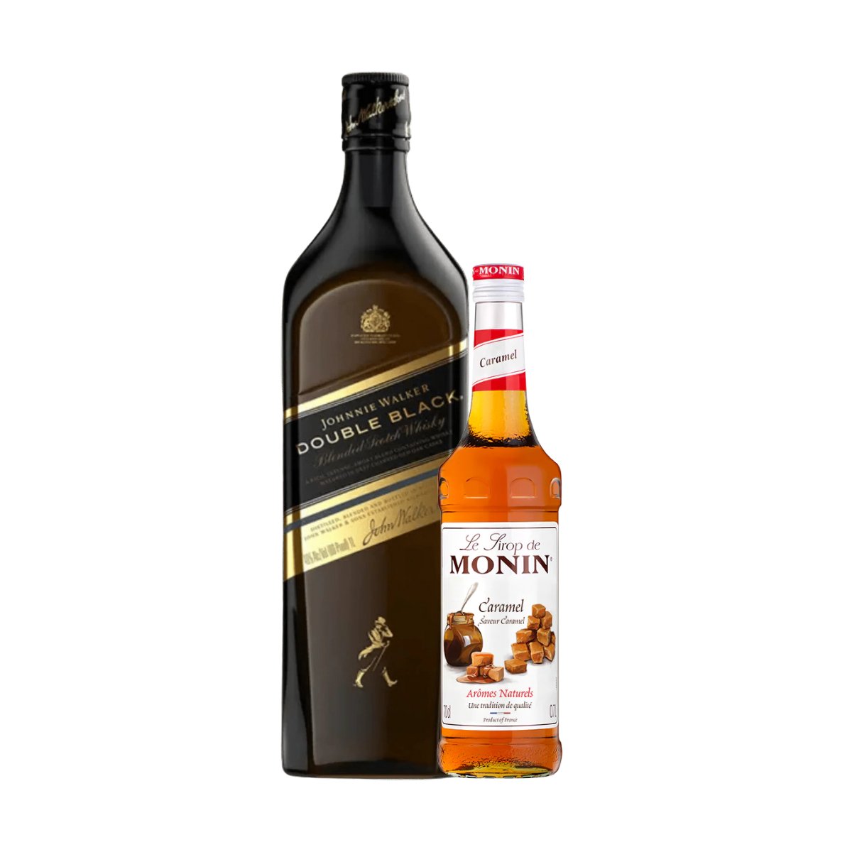 Johnnie Walker Double Black 1L w/ Monin Syrup Happy Hour