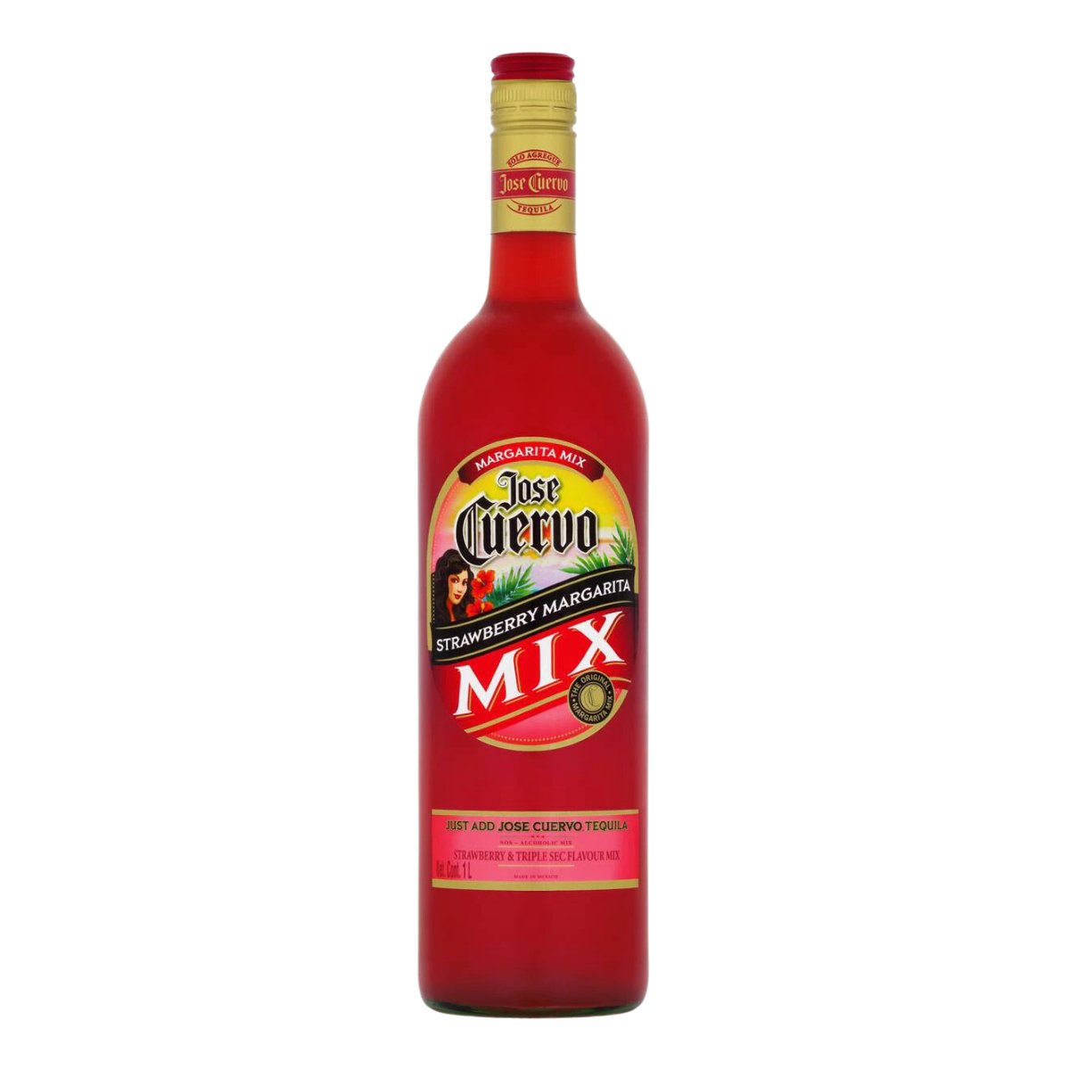 Jose Cuervo Strawberry Margarita Mix 1L