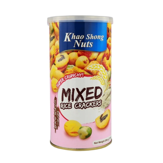 Khao Shong Nuts Mixed Rice Creackers 200g