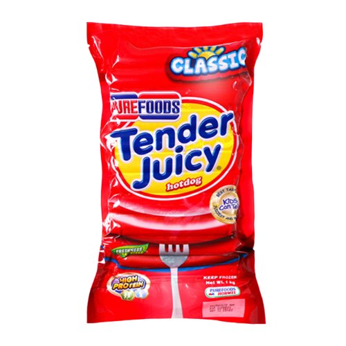 Purefoods Tender Juicy Hotdog Classic 1kg