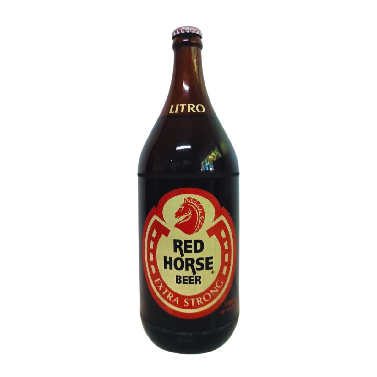 Red Horse Beer Bottle Happyhour.ph Strong Filipino Beer with Bold