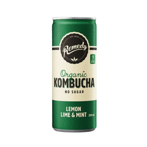 Remedy Kombucha Lemon Lime & Mint 250ml