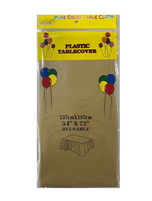 Reusable Plastic Tablecover 173Cm X 183Cm