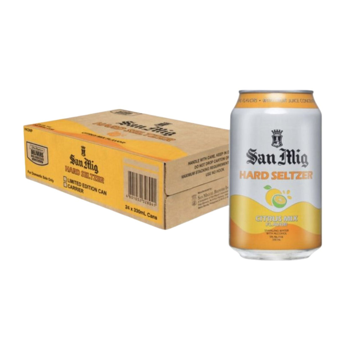 San Miguel Hard Seltzer in-can 330ml| Happyhour.ph| Refreshing Hard ...