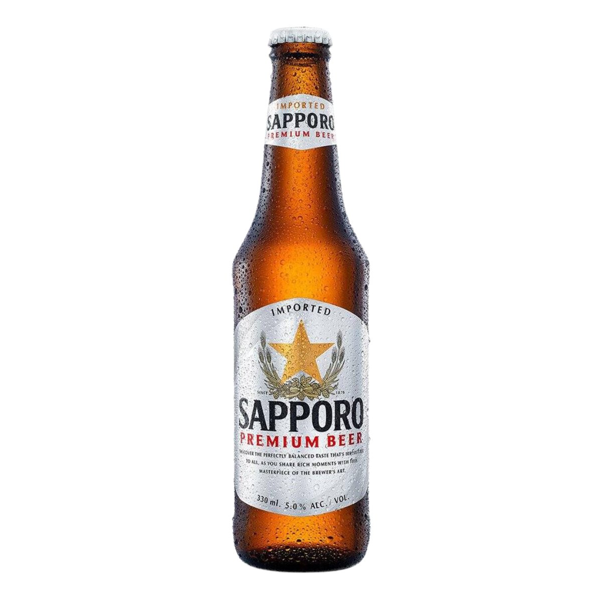 Sapporo Premium Beer 330ml - Happy Hour