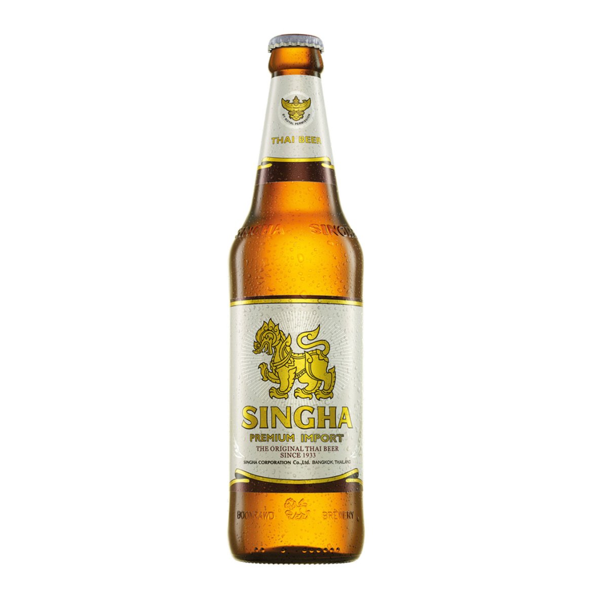 Singha The Original Thai Beer Bottle 330ml - Happy Hour