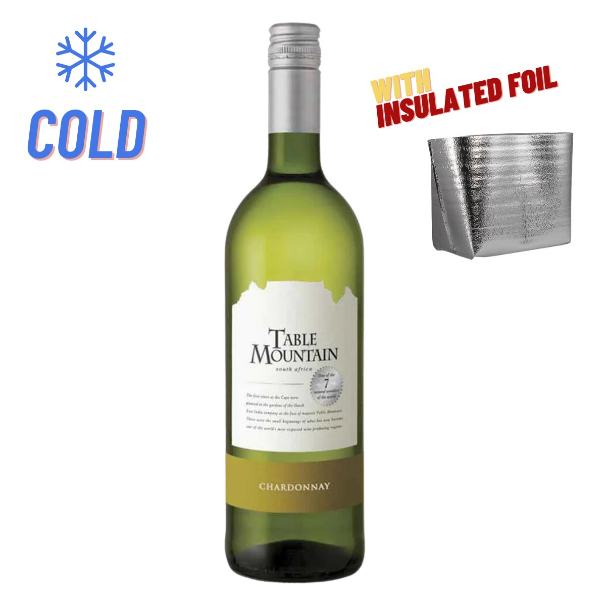 Table Mountain Chardonnay 2021 750ml (❄️COLD) - Happy Hour