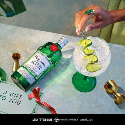 Tanqueray London Dry Gin 750ml Gifting Studio - Happy Hour
