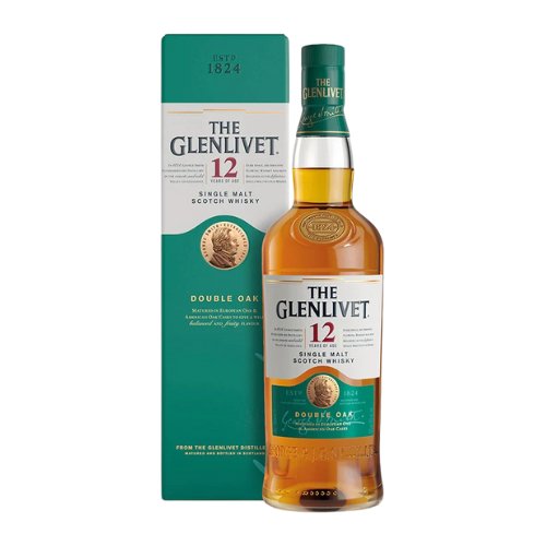 The Glenlivet 12yo Double Oak - Single Malt Scotch Whisky 700ml - Happy Hour