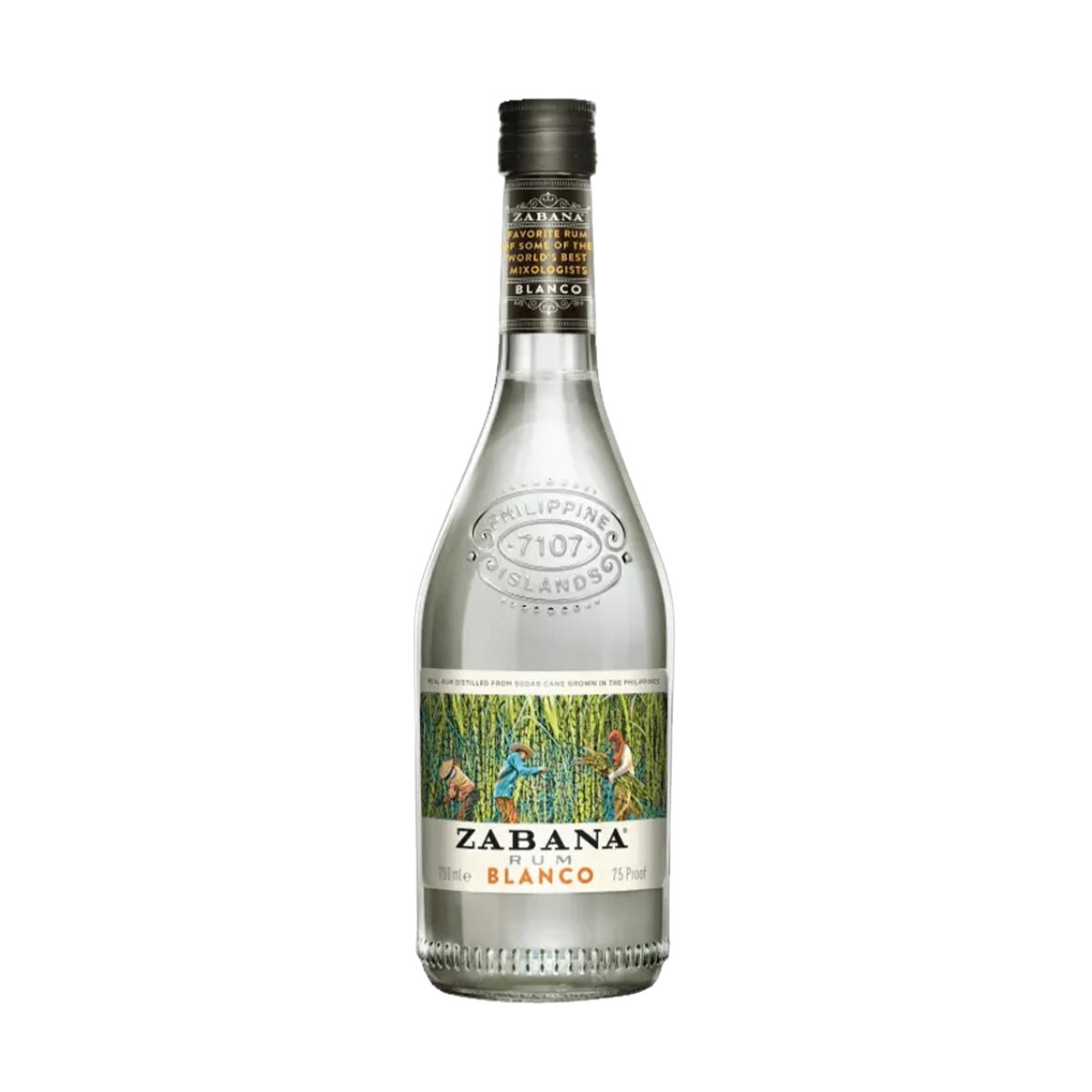 Zabana Blanco White Rum 700ml - Happy Hour